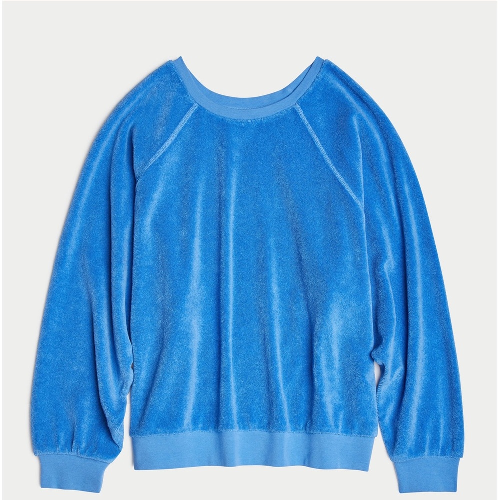 Suzie Kondi terry sweatshirt raglan sleeve